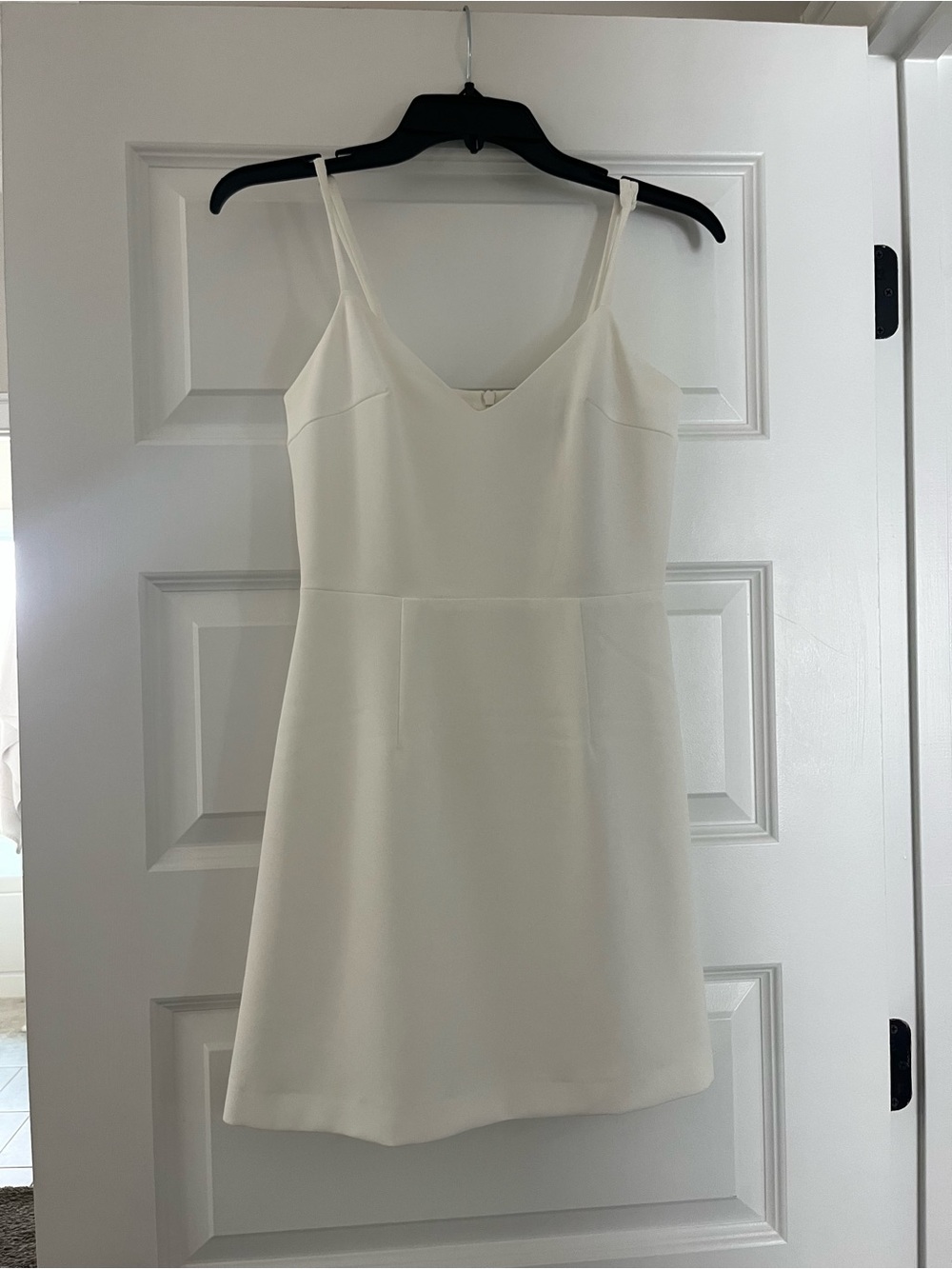 NWT French Connection Cream Dress with Adjustable Straps